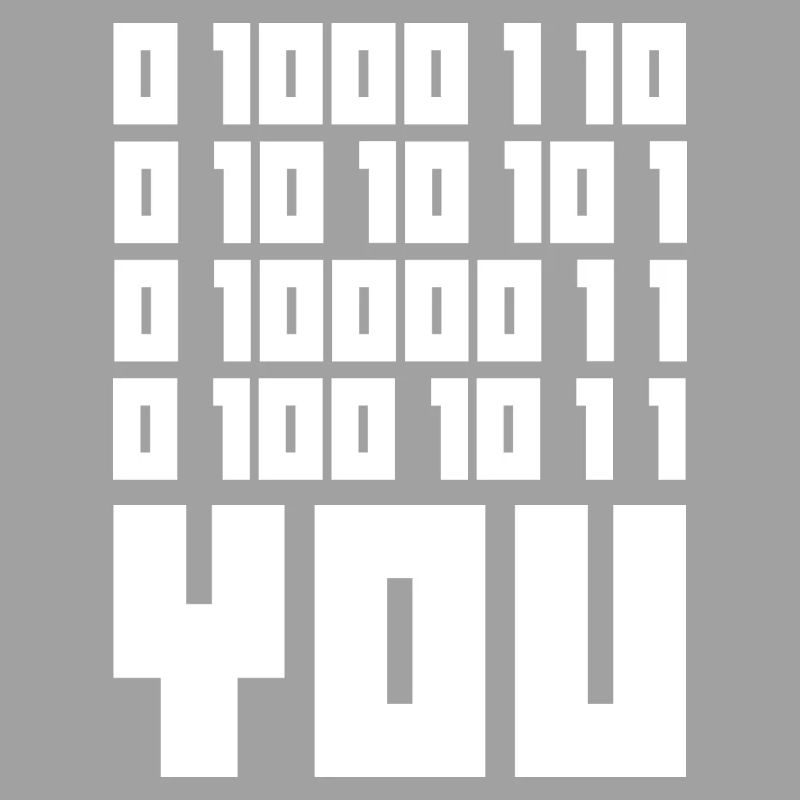 Binary Code F**k YOU – Geek Code & Nerd Humo