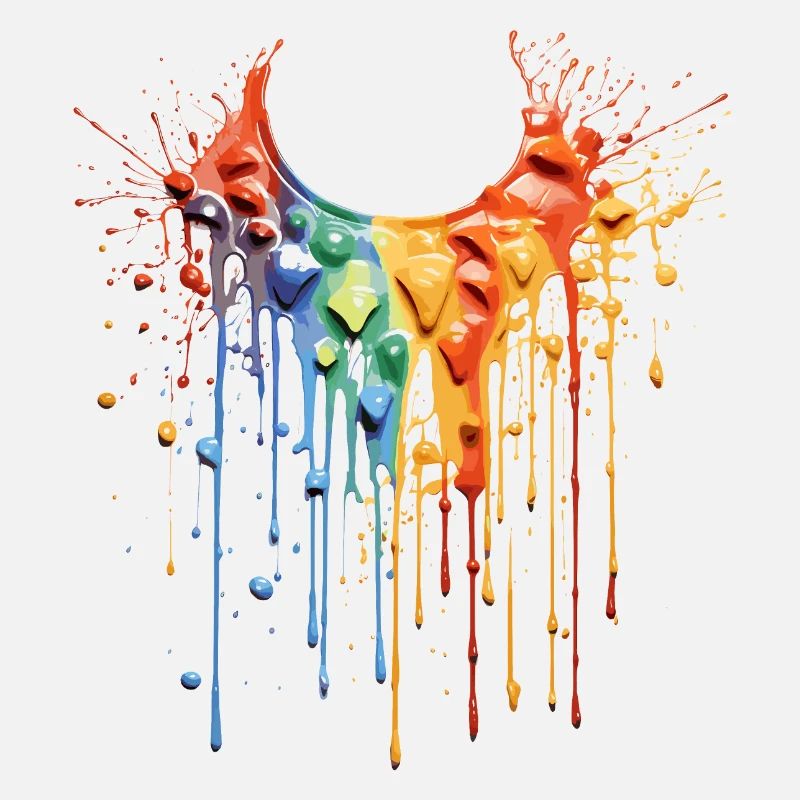 Regenbogen Farbkette