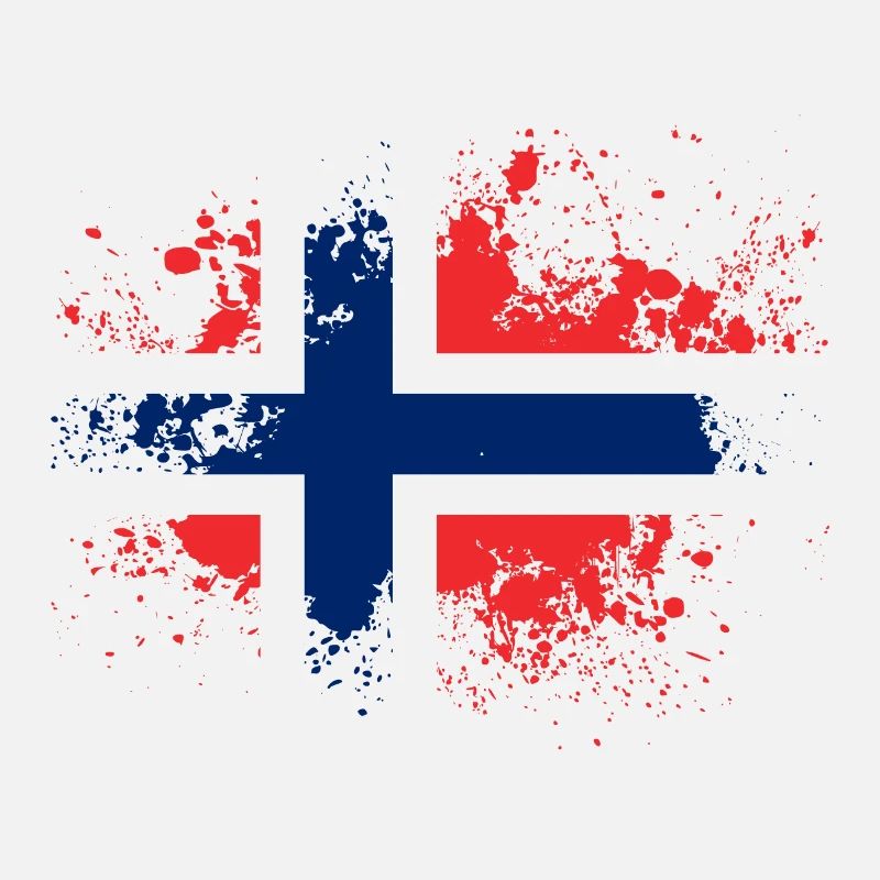 Norway Norway flag patch gift idea