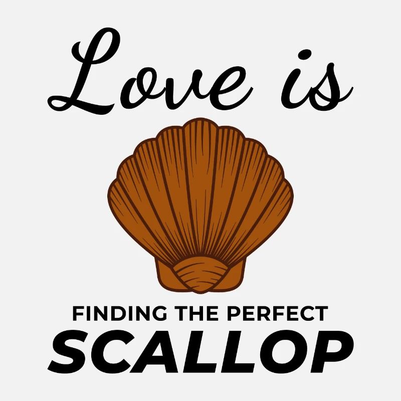Scallop Seashells Collector Beachcomber Shellfish
