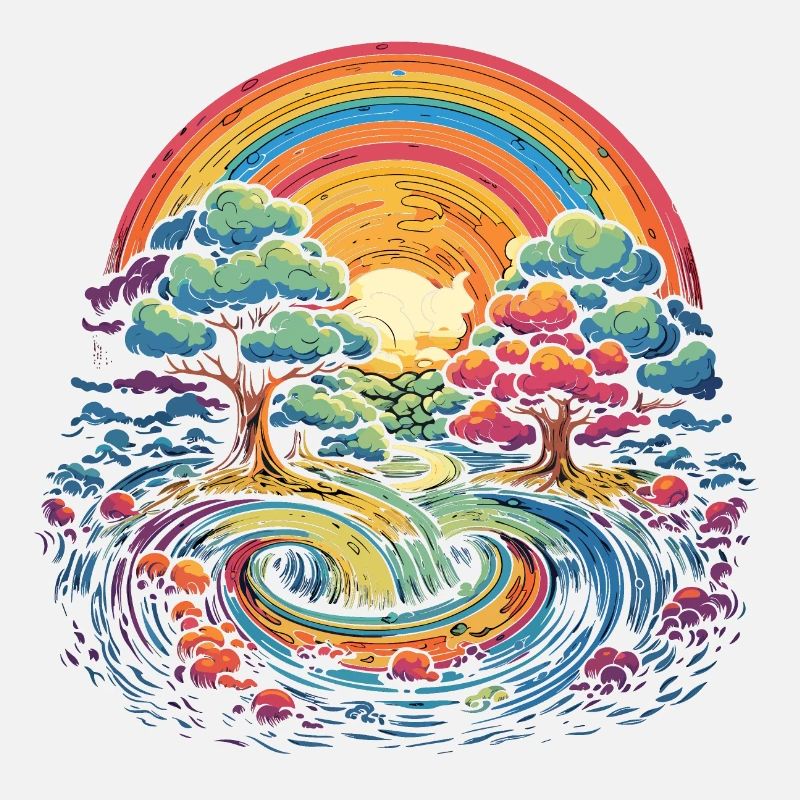 Regenbogen Wunderwelt