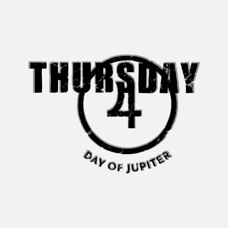 Jeudi Jeudi Jupiter Jour de la semaine look utilisé