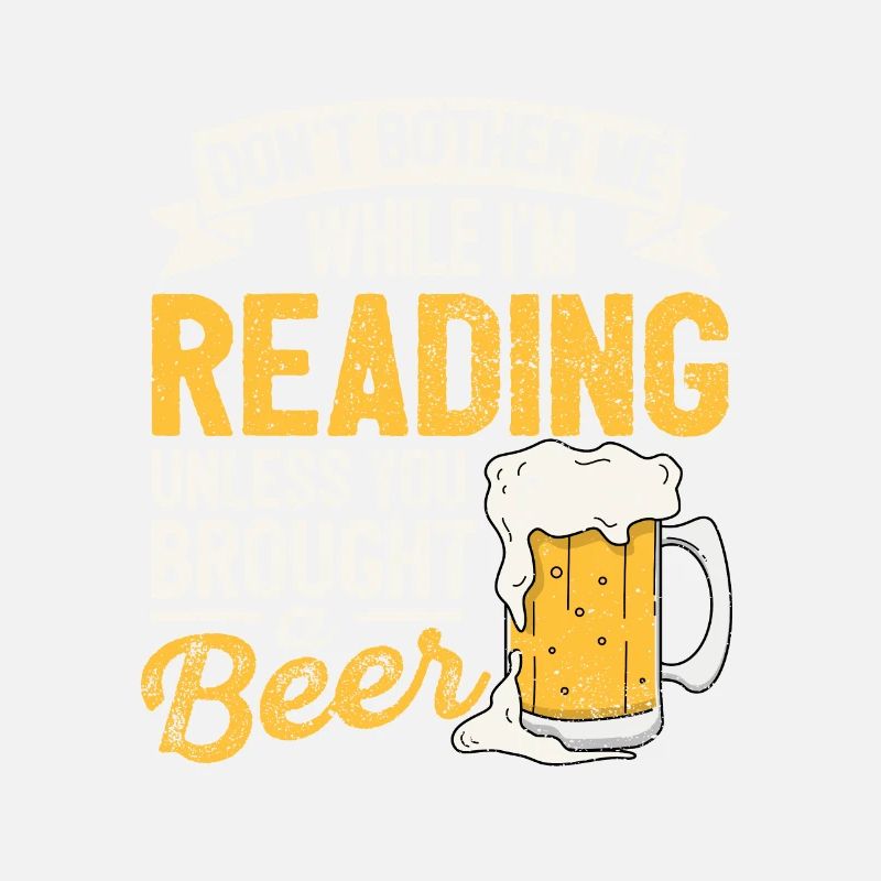 Don't bother me while reading beer lovers