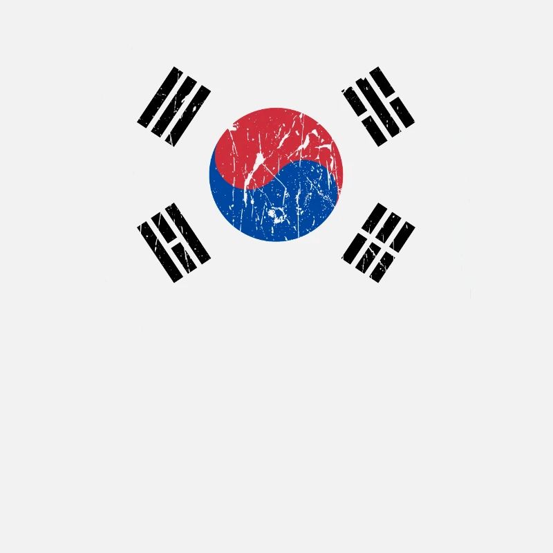 Drapeau de la République coréenne Fierté Drapeau coréen