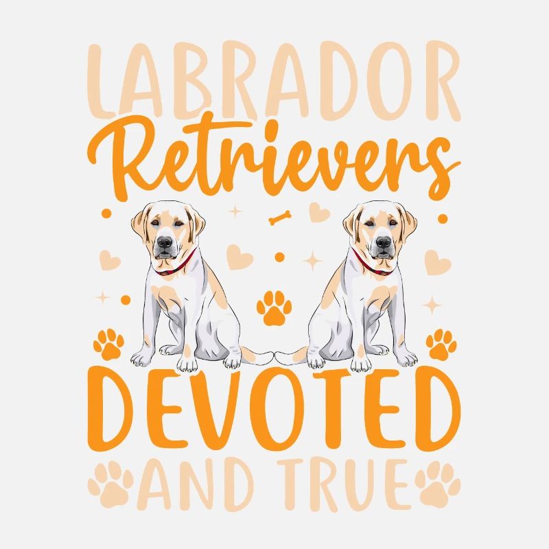 Labrador Retrievers devoted and true