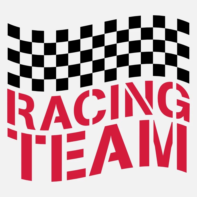 Racing Team Flag Design