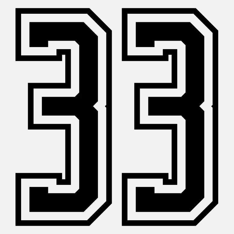 33 Numéro de numéro