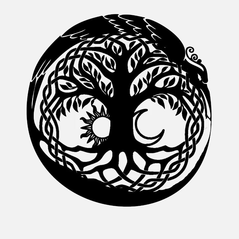 Celtic Ireland Viking Celtic Knot Pattern Tree