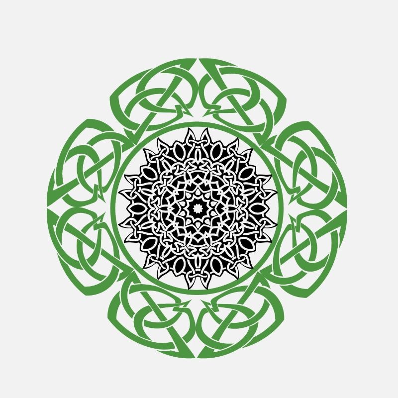 Celtic Ireland Viking Celtic Knot Pattern Tree