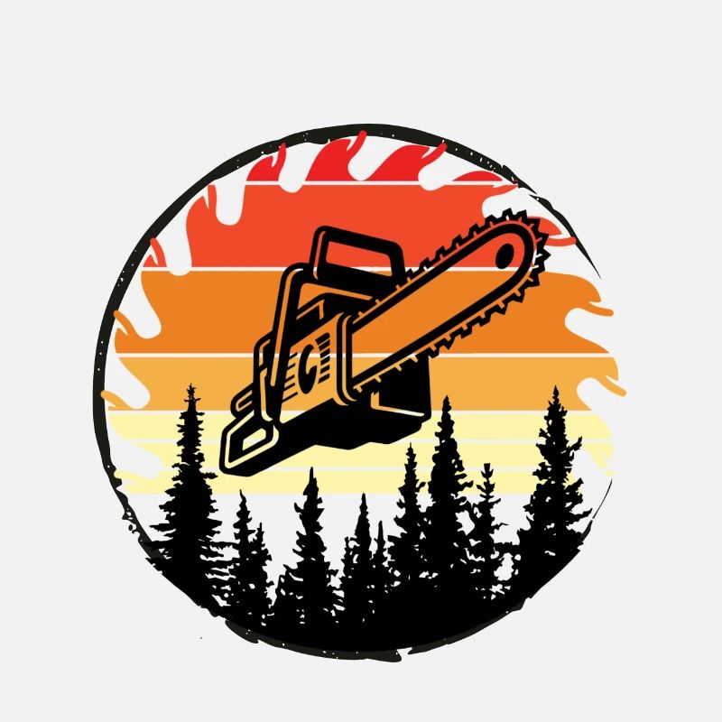 Chainsaw Axe Forester Lumberjack Saw Chain