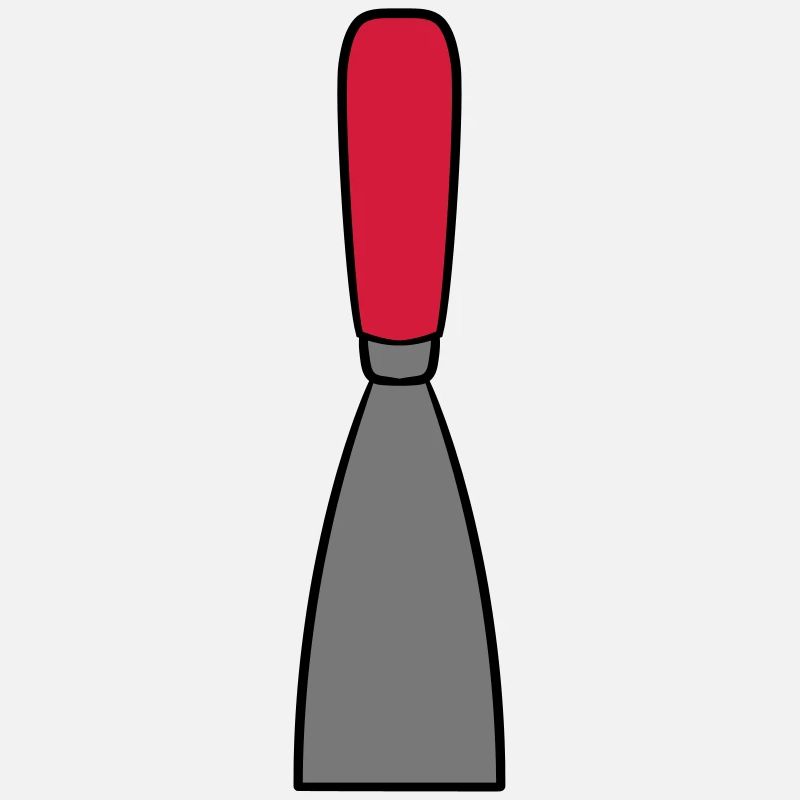 spatule Grattage ciment spatule travail de l'argil