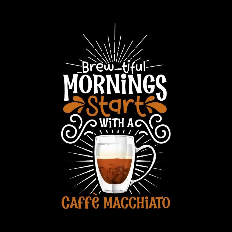 Bonjour avec caffè macchiato
