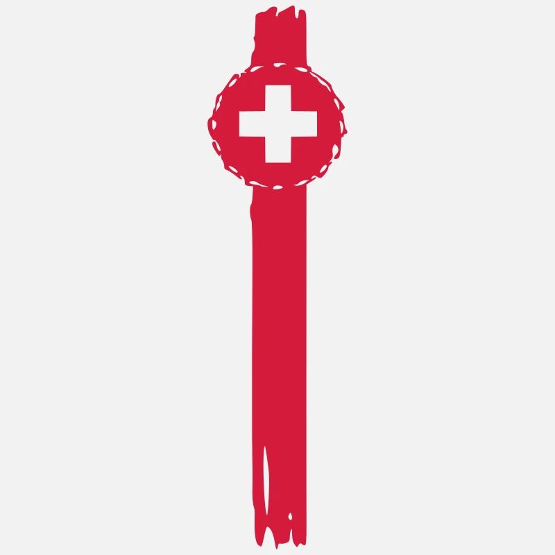 scheizer Kreuz anstecker