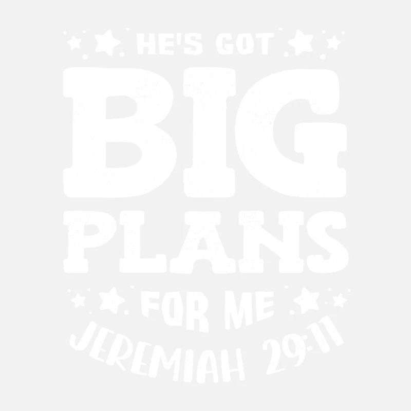 Il a de grands projets pour moi, Jérémie 29:11 Psaume