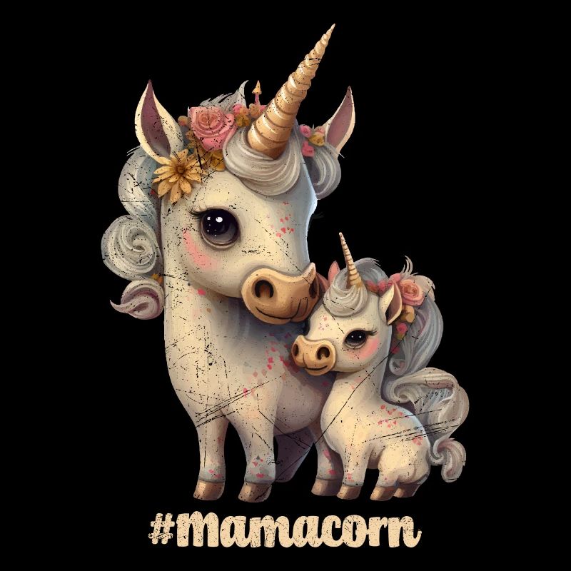 Mamacorn Muttertag Einhörner Mama Einhorn