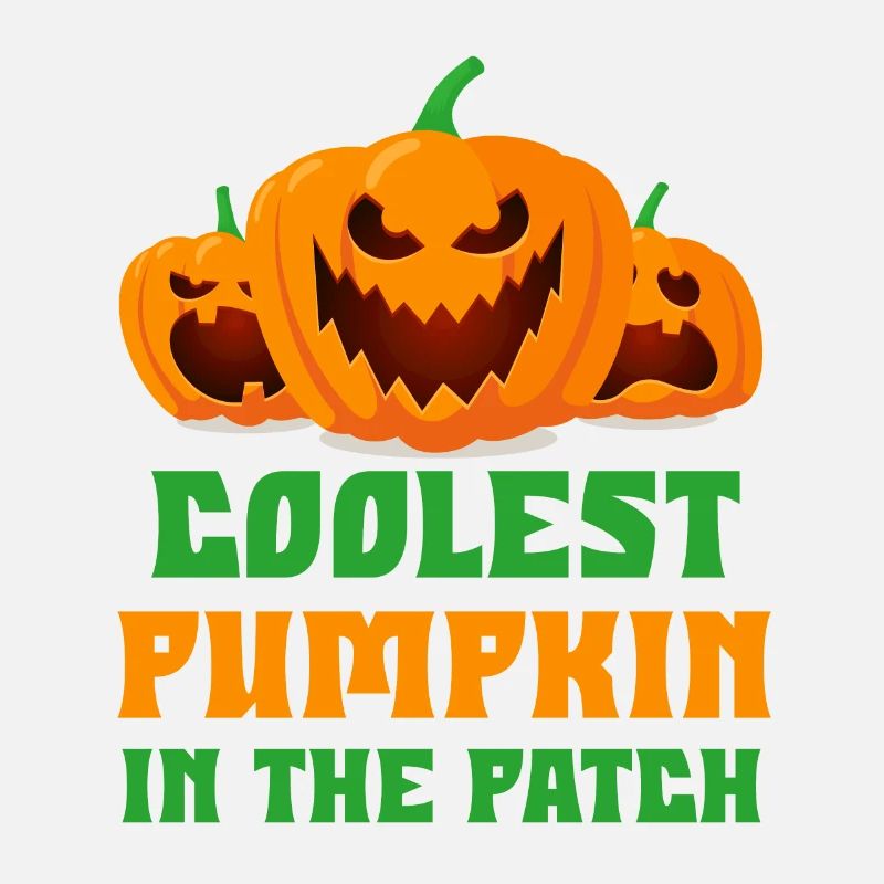 Halloween CITROUILLE LA PLUS COOL DU PATCH Fun