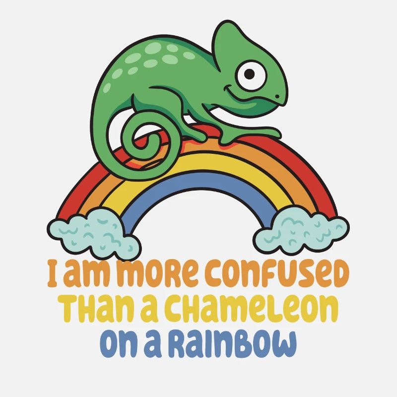 Ich Bin Verwirrter Als Ein Chamäleon