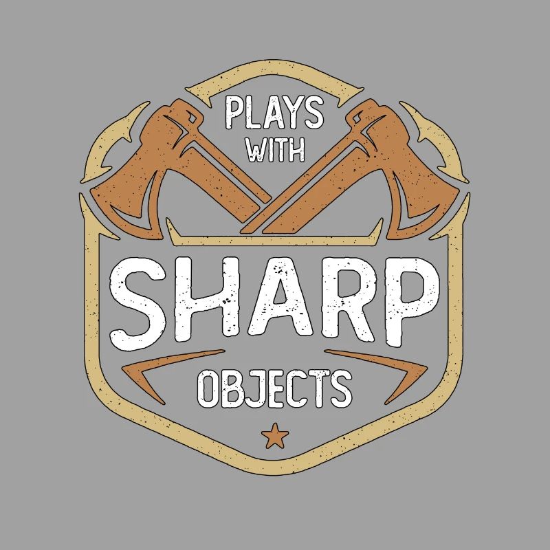 Axe Throwing Plays With Sharp Objects Double Ax