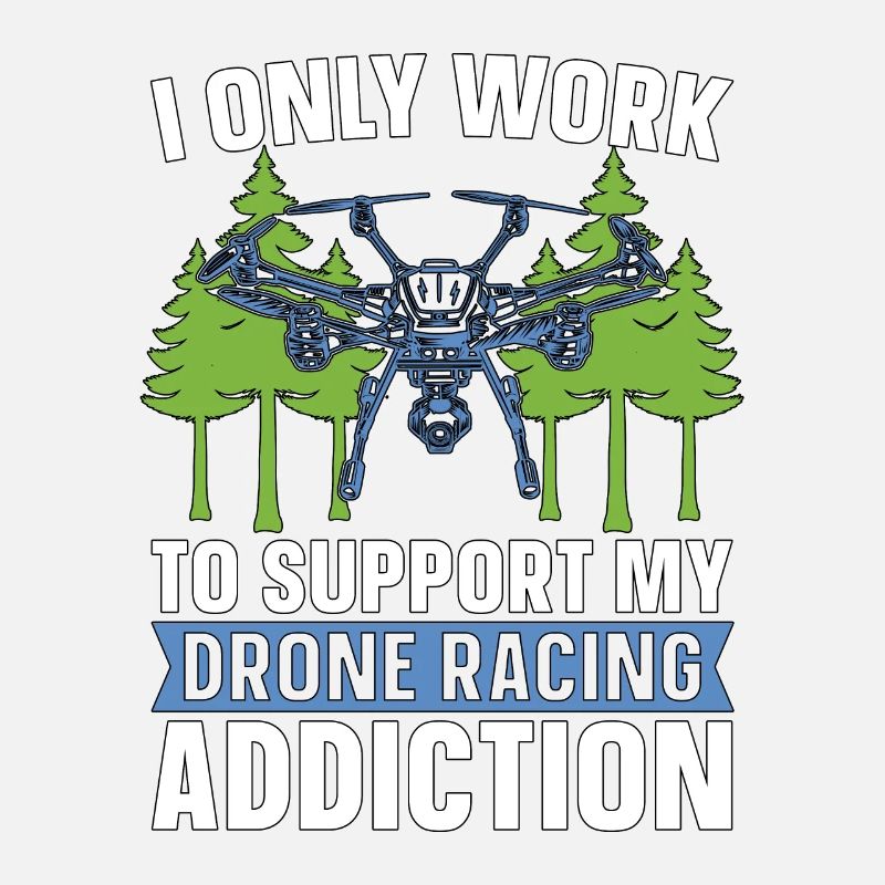Course de drones Je ne travaille que pour soutenir la machine de course