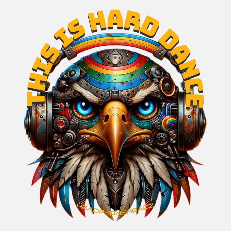THIS IS HARD DANCE - Cool Eagle with Headphones!