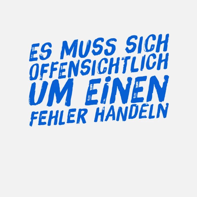 offenkundig ein Fehler