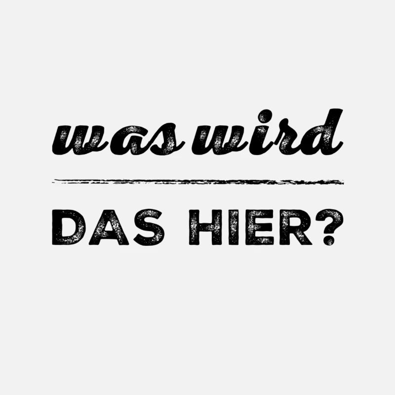 was wird das hier?