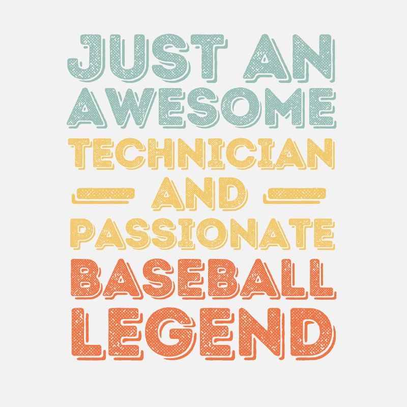 Techniker Baseball retro