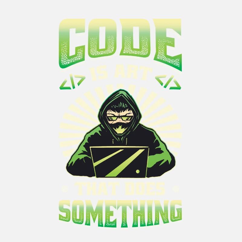 Code is an art that does something programming