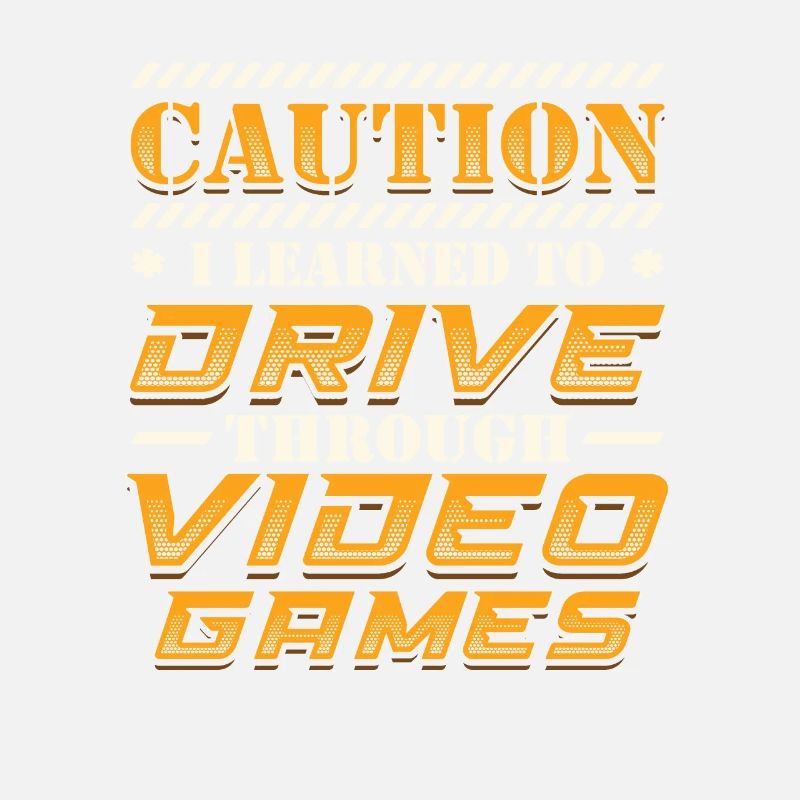Caution, I have passed the driving test.