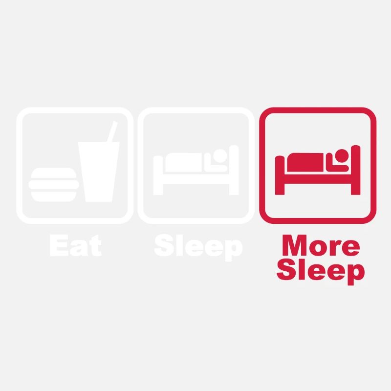 manger, dormir, plus 2c du sommeil