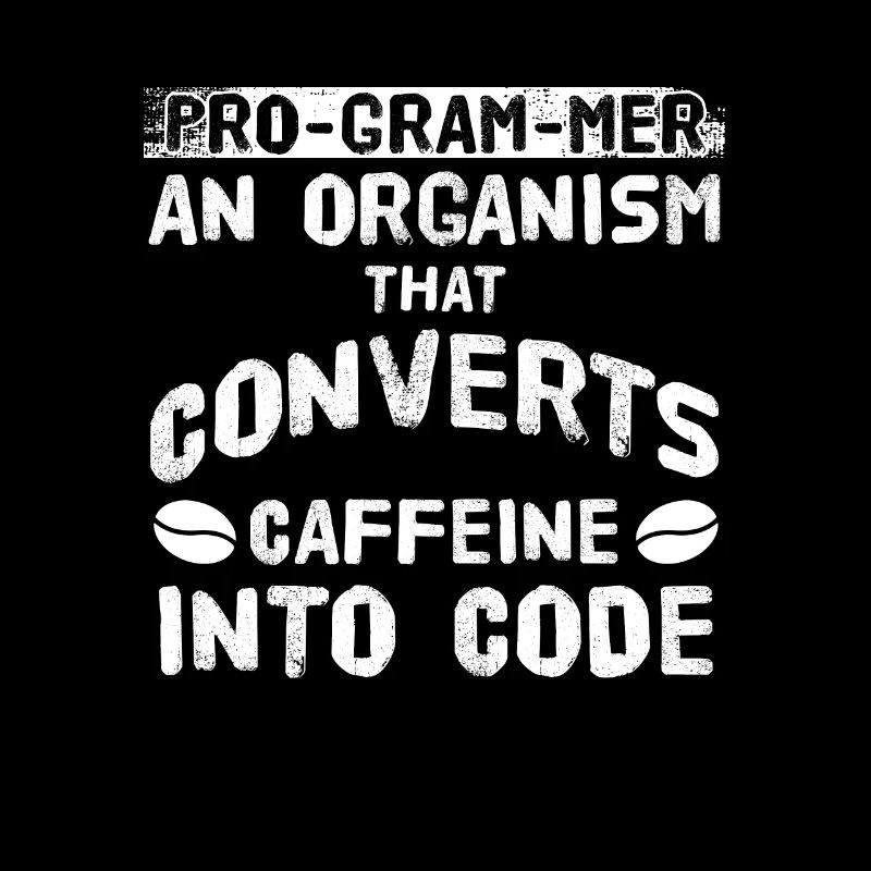 Un programmeur convertit la caféine en cadeau café code