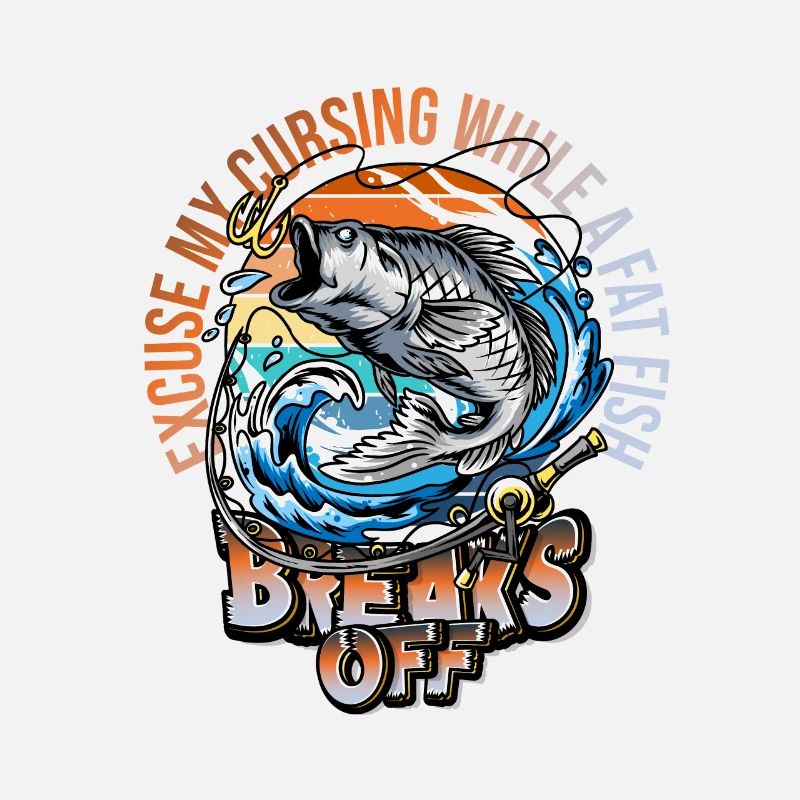 Excuse My Language While A Big Fish Break Off