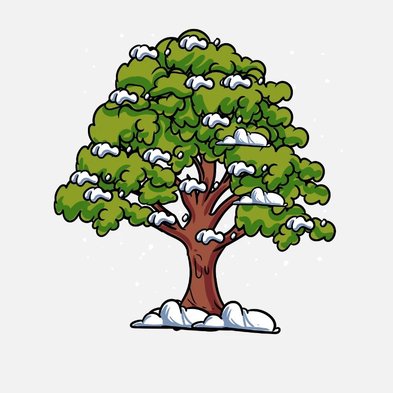 Forêt de chênes