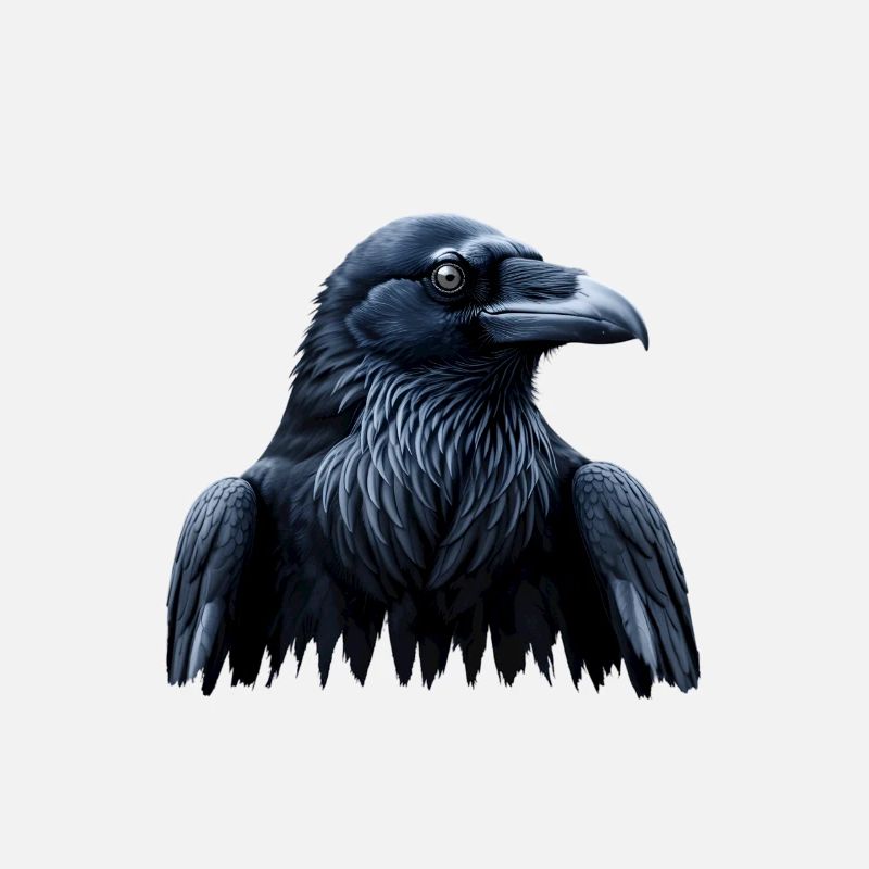 Ravens Gothic Graffiti Design