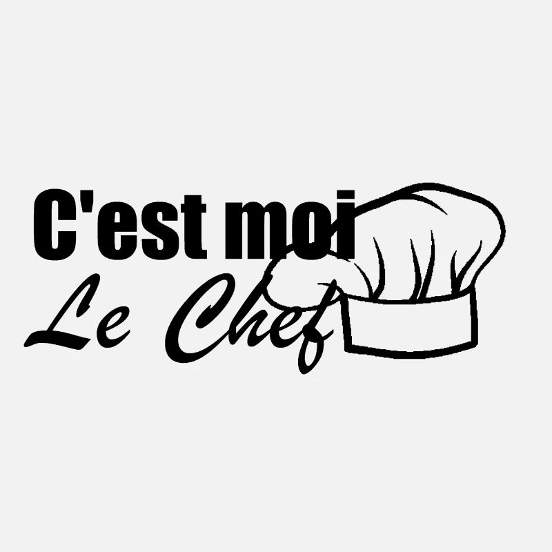 C'est moi le chef