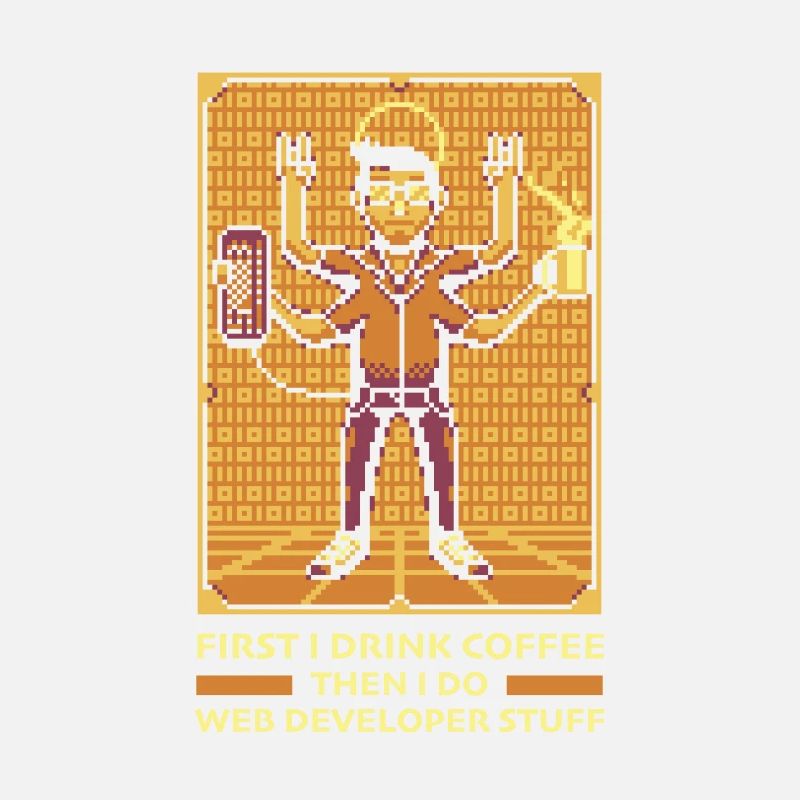Web Entwickler Webdeveloper Kaffee