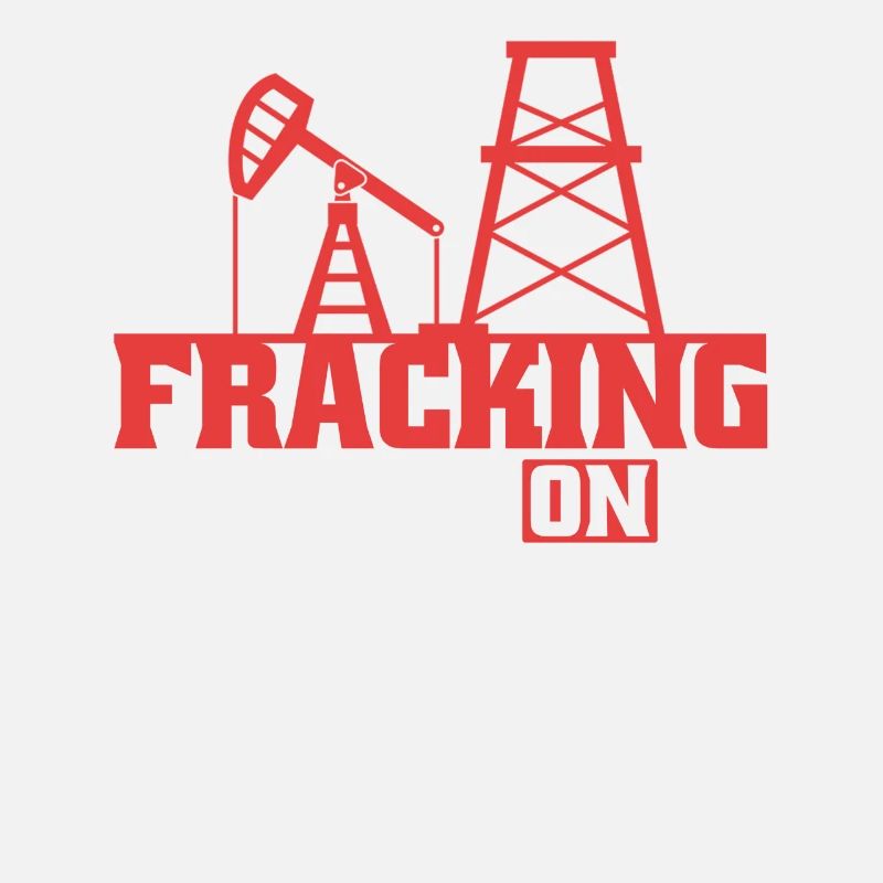 Ölfeld Bohrinsel Fracking