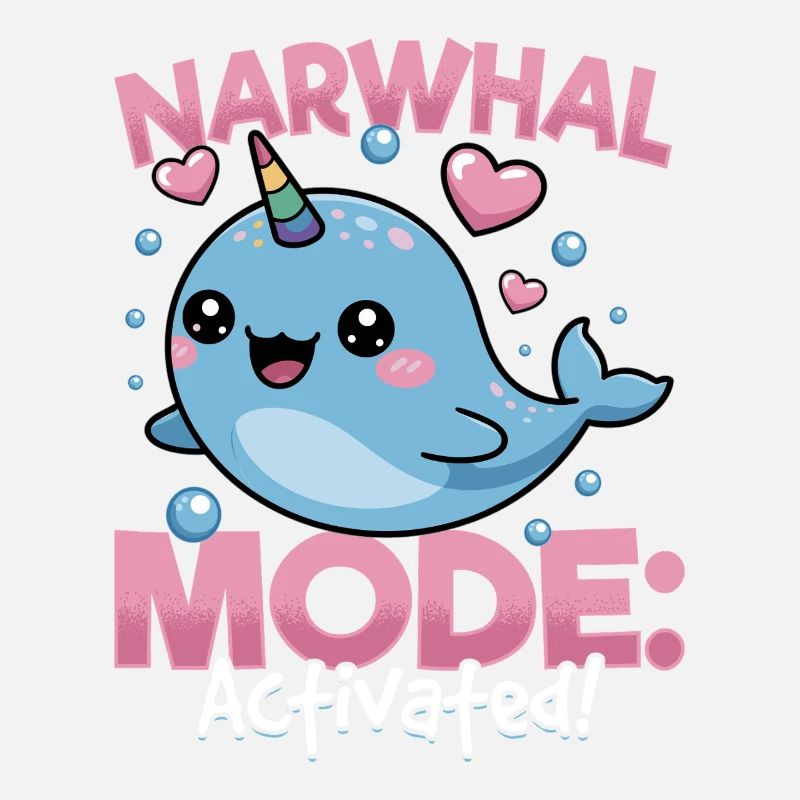 Narval Chibi Kawaii