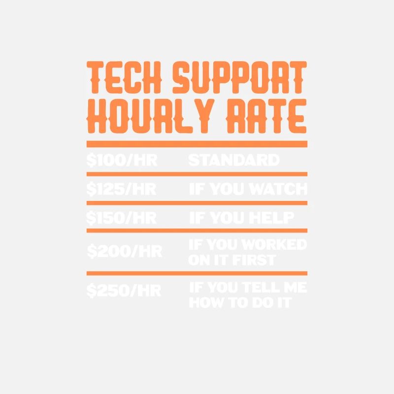 Support technique Computer It Admin Cadeau