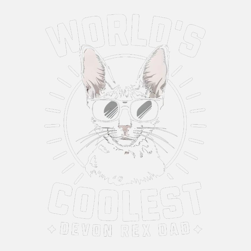 Katze Devon Rex Geschenk