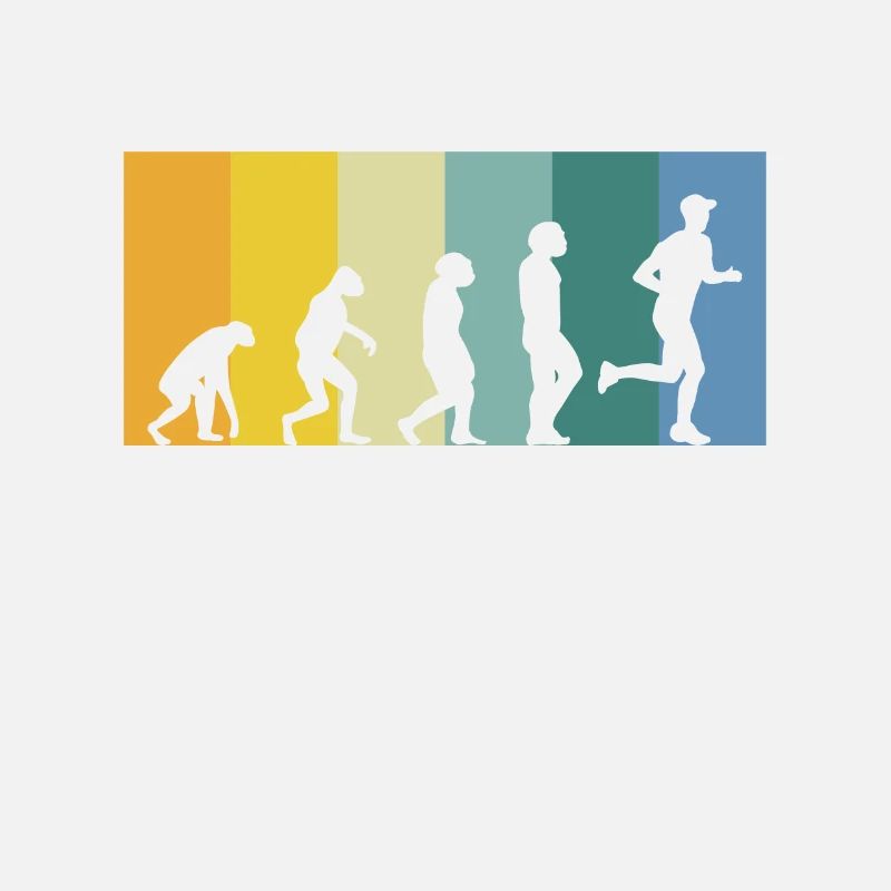 Evolution Jogger - joggen retro vintage Farben