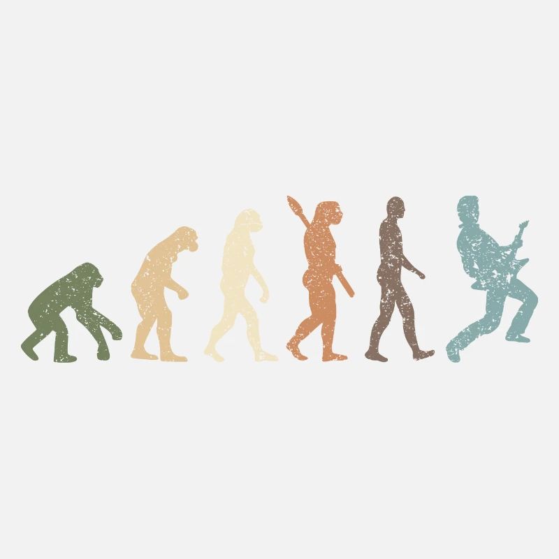 Drôle d’évolution rétro de la guitare électrique Man