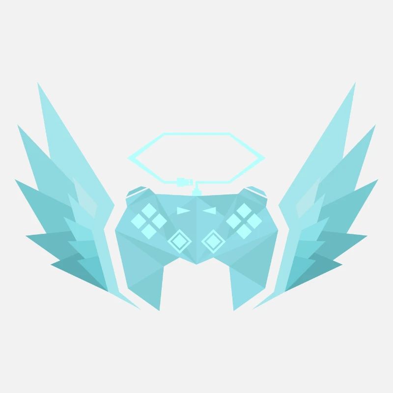 Controller with joins (pastel turquoise)