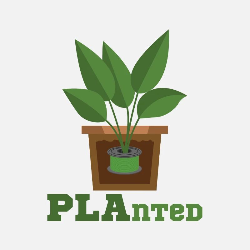 Impression 3D PLAnted Drôle filament d’impression 3D