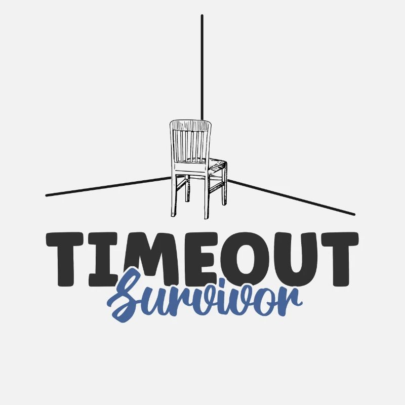 I Survived Timeout Funny Timeout Corner Survivor