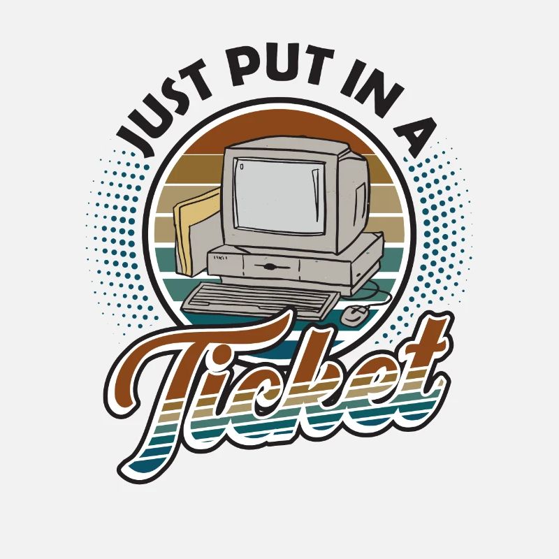 Ouvrez simplement un ticket Help Desk Tech Support