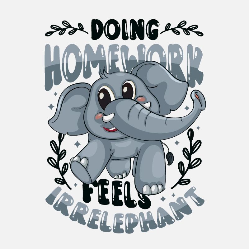 Doing homework doesn't feel good