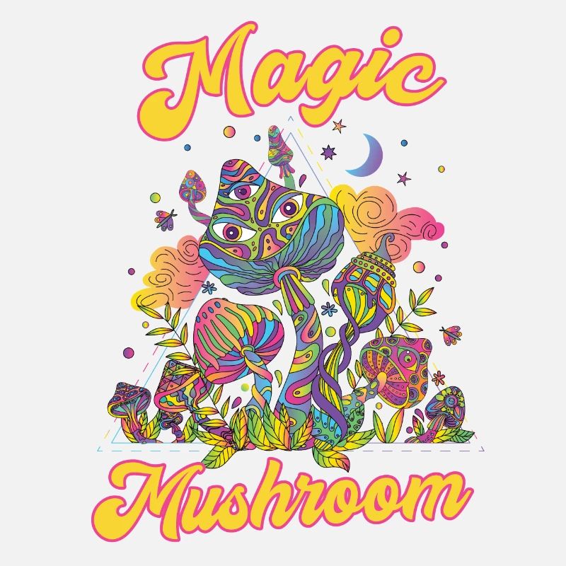 Magic Mushroom Psychedelic Art