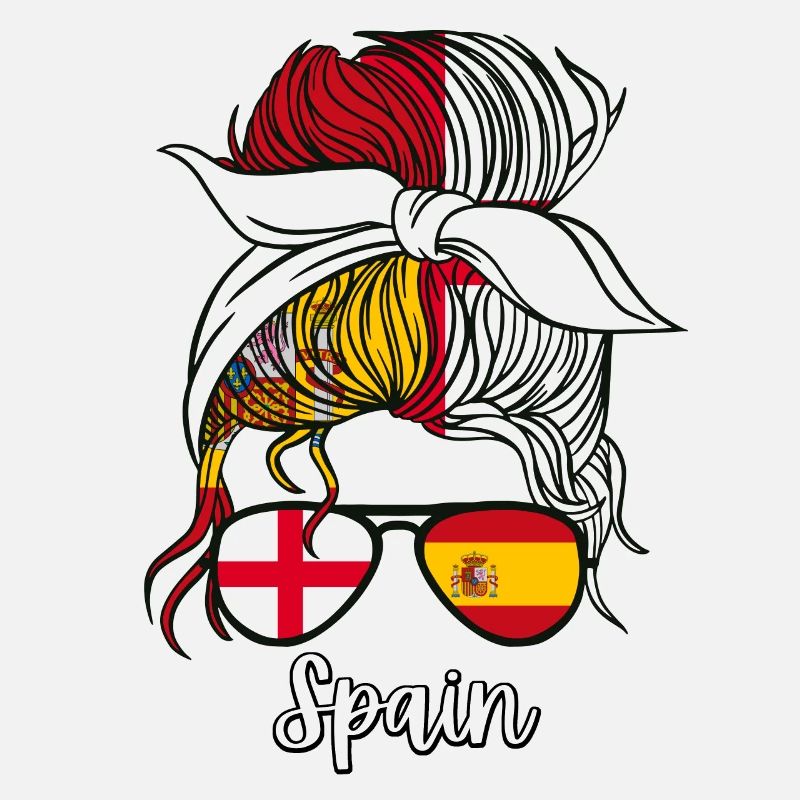 Spanien España Halb Spanisch Halb Englisch Mädchen