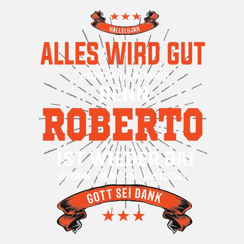 Alles wird gut denn Roberto Ist da Outfit